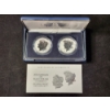 Image 1 : 2024-S Morgan & Peace Dollar Reverse Proof Two-Coin Set - 99.9% Silver Coins Each With ASW 0.859 Oz