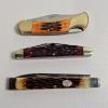 Image 1 : Three Distinct Traditional Folding Pocket Knives - Great for Collectors or Daily Use!!!