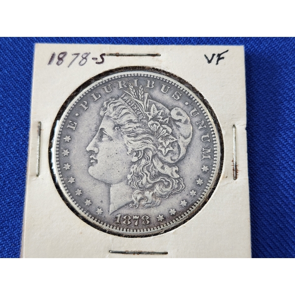 1878-S VF 90% Silver Morgan Dollar