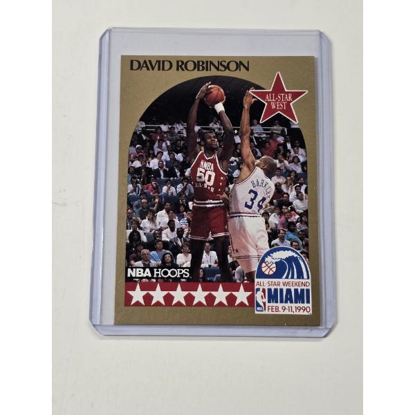 1990-91 NBA Hoops - All-Star Game DAVID ROBINSON #24 - Mint Condition