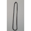 Image 3 : Very Nice Men's LYNX Stainless Steel Foxtail 22" Chain Necklace With Pouch