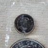 Image 3 : 1964 Canadian 80% Silver Dollar & 2008 Proof-Like Canadian Dime 