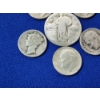 Image 4 : Assorted 90% Silver U.S. Coins: Dimes & Standing Liberty Quarter FV: $0.75