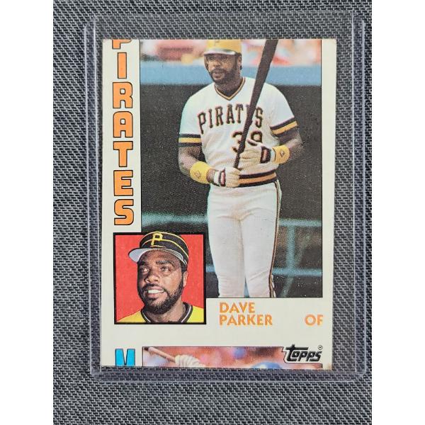 1984 Topps #775 Dave Parker ERROR CARD! 