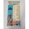 Image 1 : Vintage 1987 Pepsi Canton McKinley St. "Bulldogs" Football Schedule ~9x19in - Excellent Condition