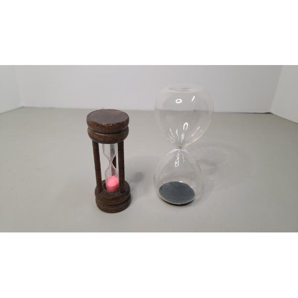 (2) Small Hourglasses 