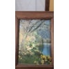 Image 6 : Assorted Framed Art Including Farmer Boy Print, Foil Print & Hand Painted Piece