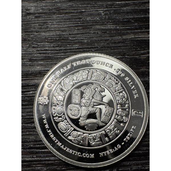 2021 Limited Edition First Majestic .999 Fine Silver Half Troy Oz Coin - Mint Condition
