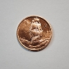 Image 1 : 2025 Ascension Island Quarter Dollar 1/4th oz .999 Fine Copper Round