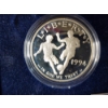Image 3 : World Cup USA 1994 Commemorative Two Coin Set - 90% Silver Dollar & 92% Copper Half Dollar