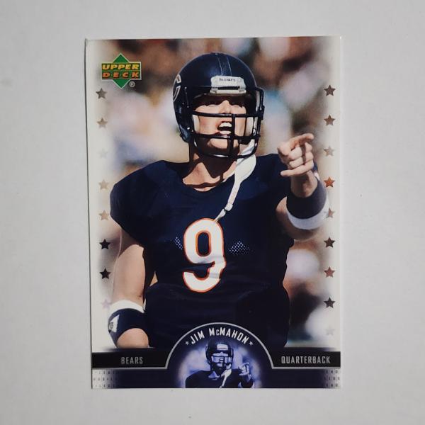 2005 Upper Deck Jim McMahon #21 Football Trading Card