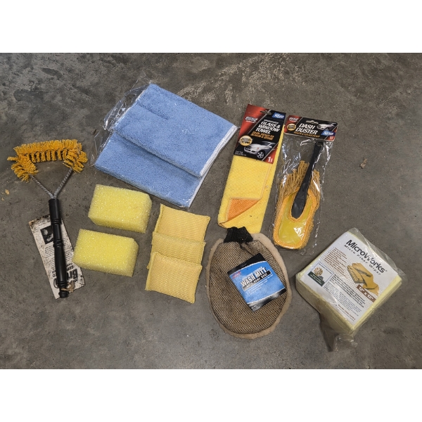 New! Auto Wash And Detail Items