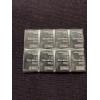 Image 1 : 8 - Valcambi One Gram .999 Fine Silver Bars - Mint Condition - 8 Grams Total