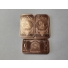 Image 5 : x3 1 AVDP Ounce .999 Fine Copper Bars - Mint Condition