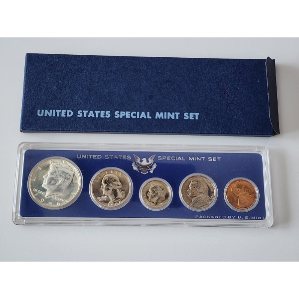 1966 United States Special Mint 5-Coin Set 