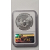 Image 3 : NGC 2020 MS 70 45TH President Of The United States 1 Troy Ounce .999 Fine Silver American Eagle 