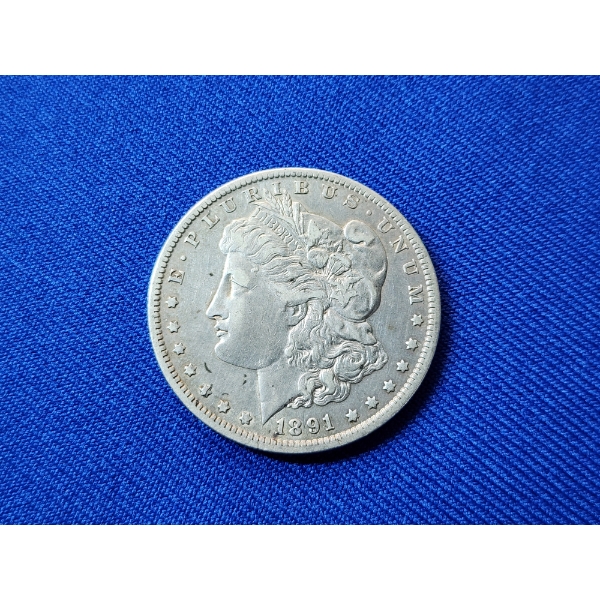 1891-O Morgan Silver Dollar 