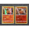 Image 1 : Two Charizard 010/078 Reverse Holo & Holo Pokemon Go Trading Cards 