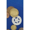 Image 8 : Large Assortment Of Foreign Coins & Tokens - Great Britain, France, Italy & More