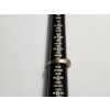 Image 5 : 10K Yellow Gold Channeled Diamonds "LOVE" Ring Size 7 TW: 3.2g