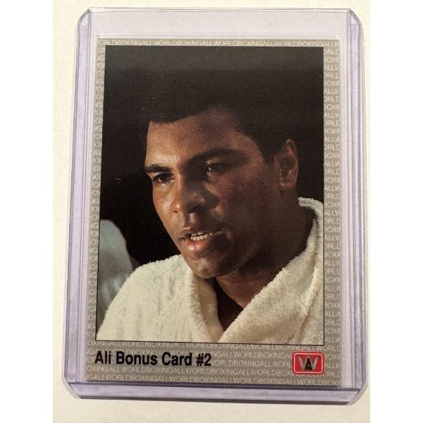 Rare Muhammad Ali Boxing Card In Protective Holder - Mint Condition