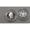 Image 3 : Lot Of Assorted U.S 90% Silver Proof Coins In Coin Capsules - Face Value: $0.70
