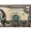 Image 2 : 2003 United States Jefferson UTAH $2.00 Bill In Hard Case Holder - Mint Condition - RARE