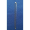 Image 2 : 14K Yellow Gold 18" Figaro Diamond Cut Chain Necklace - Weight: 7.7g