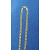Image 3 : 10K Yellow Gold 22" Link Necklace -Weight: 13.7g