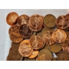 Image 3 : Assorted U.S Cents: Mixed Dates & Types (Indian Head, Wheat, Bicentennial, & More) Approx FV: $1.00