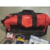 Image 6 : All Brand New! 18'' Craftsman Tool Bag, Tape Measure, Vise Grips, Channel Lock Set, Tire Gauge & Mor