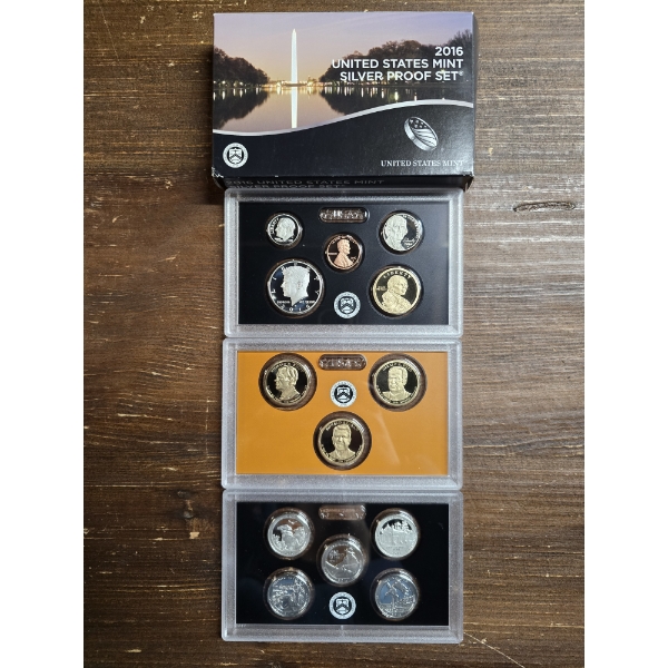 2016 United States Silver Proof Set