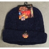Image 1 : Sole Trends New Cozy & Warm Heat Zone Deep Blue Thermal Fleece Lined Hat 