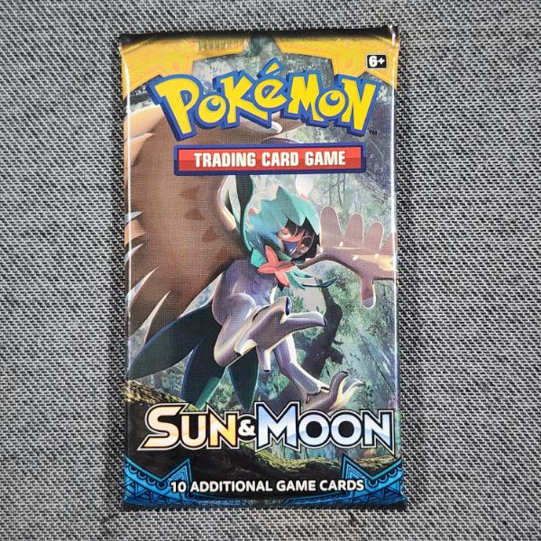 SEALED VINTAGE Pokemon Sun & Moon 10 Card Booster Pack ~ Guaranteed Rare in Each Pack!
