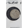Image 1 : 1852 Three Cent 75% Silver Coin