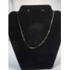 Image 1 : 14K Yellow Gold Herringbone 18" Necklace TW: 1.3g