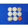 Image 1 : Lot of Assorted Coins - Including Silver Dimes, British Coin, WWII Ration Token
