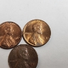 Image 3 : Three U.S. 1982 Lincoln Copper Cents - Each Weighing 3.1g!