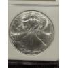 Image 2 : 1999 United States Silver Eagle .999 Fine Silver Troy Ounce Coin - NGC MS 69
