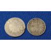 Image 1 : 1914 Canadian Silver King George V 10 Cent Coin & 1919 Silver Great Britain 3 Pence Coin