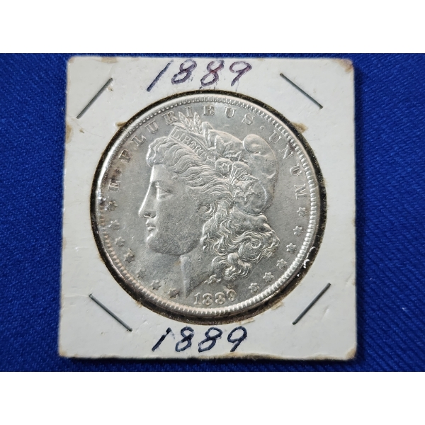 1889 90% Silver Morgan Dollar 