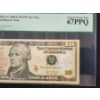 Image 3 : FR.2039-A* 2004A $10 Star Note Federal Reserve Note Graded PCGS 67PPQ 