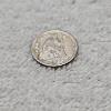 Image 2 : 1857 90% Silver Seated Liberty Half-Dime FV: $.05