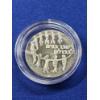 Image 1 : 1959 Isreal 5 Lirot Commemorative Replica Silver Coin - In Capsule