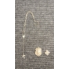 Image 1 : Dainty Sterling Silver Rosary & Sterling Silver Saint Michael Pendant 