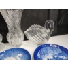 Image 3 : Royal Copenhagen / Bing & Grondahl Collector Plates, Crystal Vases, Crystal Swan Dish, Potholder 