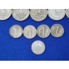 Image 9 : U.S. Silver Coins: Franklin & Kennedy 1/2's, Washington Quarters, Mercury & Barber Dime