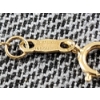 Image 4 : Lovely 14K Yellow Gold Bracelet With Dangling Accents ~ Total Weight 2.7 Grams