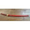 Image 1 : Samauri Sword with Red Scabbard - ~37.5 Inches