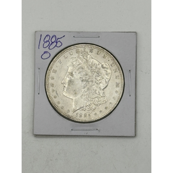 1885-O Morgan Silver Dollar - Beautiful Coin